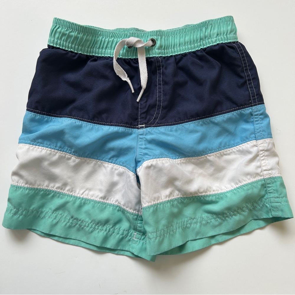 Toddler Size 4 Hanna Andersson Striped Swim Trunks